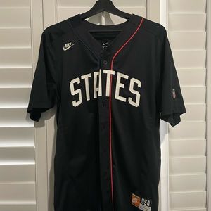 Nike Team USA Baseball Tee button down